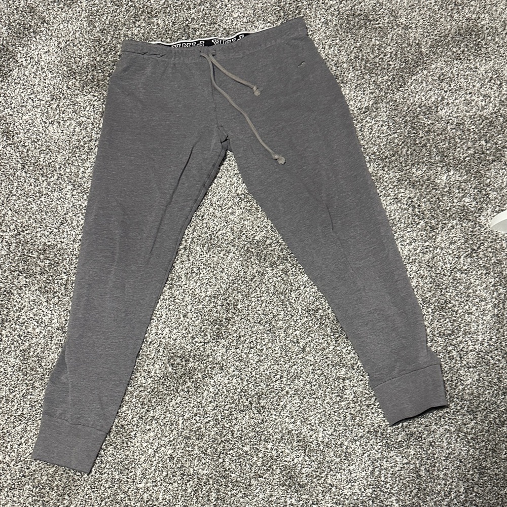 PINK Victoria's Secret Gray Joggers